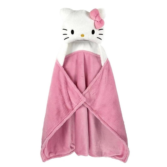 Hello Kitty Other - Hello Kitty Kids' Hooded Blanket and Doll Set New